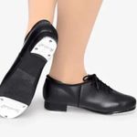 Theatricals  Foot Wear Black Tap Shoes Sz.6 Style T9500 Photo 2