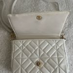 Forever 21 Elegant White Quilted Shoulder Bag Photo 3