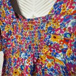 For Love & Lemons 🔆  Sasha Mini Dress Blue Dizzy Floral - XS NWT Photo 7