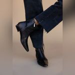 Free People  Easy Does It Vegan Ankle Boots in Chocolate Brown Photo 4