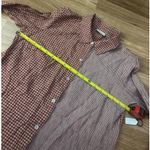 LOGO By Lori Goldstein  Checkered Button Shirt Size XS Photo 5