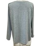 Leopard Print Fall Pumpkin Shirt Size XL Gray Photo 3