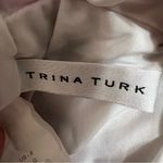 Trina Turk  Radiant Blooms Off-the-Shoulder Ruffle One Piece Swimsuit Sz 8 Floral Photo 5