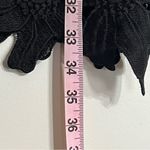 ASTR The Label Textured Crochet Lace Floral Sheath Dress Sleeveless Black Sz S Photo 7