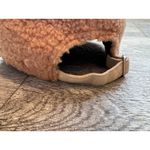 Zyia  Active Sherpa Baseball Cap Hat Fuzzy OSFA Teddy Suede Adjustable Camel Photo 6