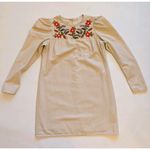 Tularosa Floral Linen Blend Mini Dress Sz XS Peasant Cottage Boho Chic Coquette Photo 1