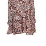 Skies Are Blue Women's Madison Paisley Dress Tiered Skirt 3/4 Sleeve Small NWT Photo 4