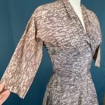 Vintage 50s Patterned Swing Dress Multiple Size 4 Photo 8