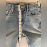 Mother Denim The Looker Crop Swimming Pool Sunday Blue Size 25 Photo 7
