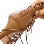 AQUAZZURA Gladiator Brown Heeled Sandals EUC Size 7 Photo 14