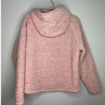 Victoria's Secret PINK  Sherpa Hooded Fleece Size Small Fuzzy Adjustable Waist Photo 1