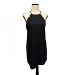 Lulus | Black Scalloped Mini Dress Photo 1