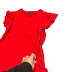 Moda Vintage Women's Red Midi Dress Short Sleeve Size 8 Photo 7