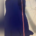 Lovers + Friends  Spaghetti Strap Ruffle Teddy Mini Dress size XS - Royal Blue Photo 7