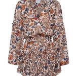 MISA Los Angeles NWT Elisabetta Chiffon Mini Dress in Esperanza Print Size XS Photo 4