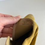 Rebels Mustard Yellow Brett Genuine Suede Zipper Ankle Heeled Boot 8 Photo 9