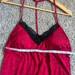 Apt. 9  Pink Floral Chemise Black Lace Nightgown Sleepwear Soft Comfy Casual Photo 4