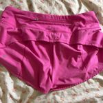 Lululemon Sonic Pink  Speed Up Shorts 2.5" size 4 Photo 1
