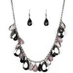 Paparazzi Hurricane Season Black Necklace (30) Photo 1