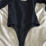 ALLSAINTS  Bodysuit Black Long Sleeve Photo 0