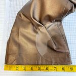 Cache Pants Women Size 0 Leather Bronze Gold Color Western Boho Y2K Lagenlook Photo 7