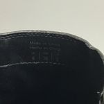 ALDO  Silver Metallic Lace Up Military Leather Ankle Boots Isidro Sz 6/36 EU EUC Photo 7