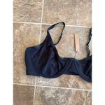 SKIMS  Cotton Logo Demi Bra Soot Size 42DD Photo 2