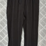 Fabletics  Pants Womens Large Black Jogger Pants Casual Ladies Drawstring Photo 0
