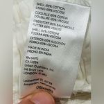 Urban Outfitters  White Eyelet Milkmaid Babydoll Cropped Ruched Tank Sz M Cottage Photo 3