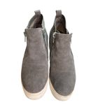Steve Madden Wedgie Ankle Boots Sneakers Real Suede Comfortable Photo 2