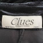 Vintage Black Velvet Long Sleeve Maxi Dress Witchy Whimsigoth Size L Photo 5