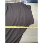 Loveappella Lovcappelia Black Surplice Jumpsuit Soft Stretch Knit with Pockets & Cuffed Hem Photo 7