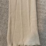 P.J. Salvage  Beige Ribbed Loungewear Pajama Pants Photo 4