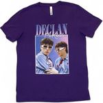 Bella Canvas Declan McKenna 2022 Purple Concert T-shirt Size L Band Tee Graphic Tour Dates Photo 0