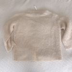 Madewell NWT Merino Wool and Alpaca Cream Oversized Crewneck Sweater S $148 Photo 4