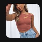 White Fox Boutique White Fox Cropped Tank Top Photo 0