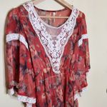 Free People  Printed Sheer Daydreamer Dolman Top Photo 4