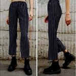 Brandy Melville Striped Blue Navy White Pants Bottoms Photo 8