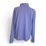L.L. Bean Women’s Lavender Zip Jacket Size XL Stretch Nylon‎ Blend Full Zip Purple Photo 4