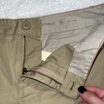 Banana Republic  size 8 khaki shorts Martin fit straight leg sits below the waist Photo 5