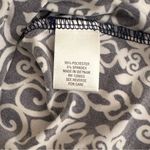 Dress Barn  Dark Navy & White Damask Print Flounce Sleeve Blouse Size 2X Photo 10