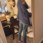 Rip Curl  Navy and Light Gray Knit cardigan open Sweater Xl Photo 1