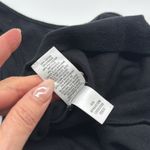 BP . Ribbed Crop Henley Scoop Neck Tank in Black Size Small Photo 7