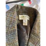 Orvis Vintage Women's Tweed Blazer Wool Blend Button Blazer Size 10 Photo 3