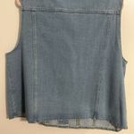 SHEIN Blue Denim Vest Size 2XL Photo 2