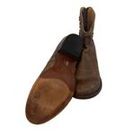 Shyanne  Boots Brown Leather Studded Country Western Cowboy Ankle Booties 8.5 Photo 2