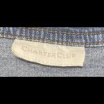 Charter Club  denim jean jacket. Size Medium Photo 2