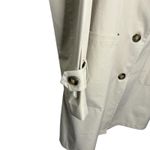 Bernardo  Tan Khaki Modern Trench Coat Size Large women's NWT New Wind Proof Photo 6