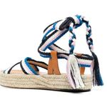Isabel Marant Woven Wrap Strap Espadrille Sandals size 8 Photo 4