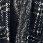 Black Tape Plus SZ X Eyelash Cardigan Open Front Long Sleeve Pockets Stretch New Photo 5